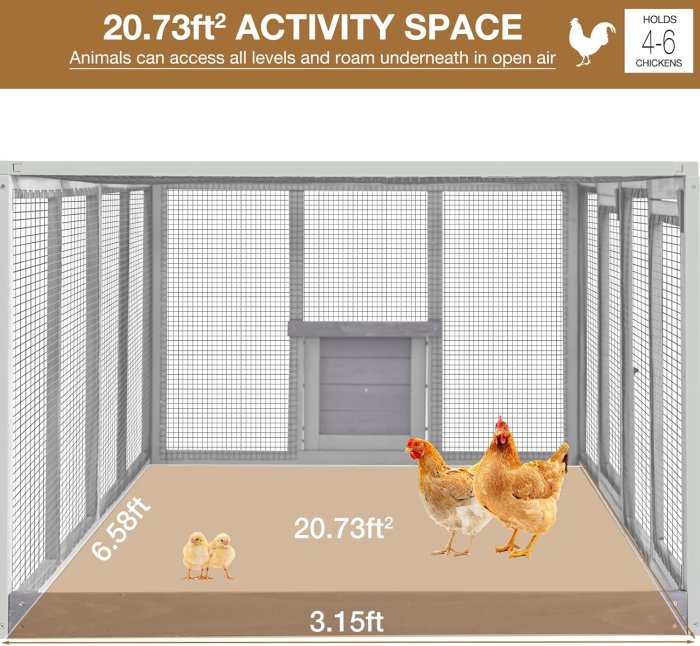 Chicken Coop Extension Chicken Run - Universal Design (image 2)