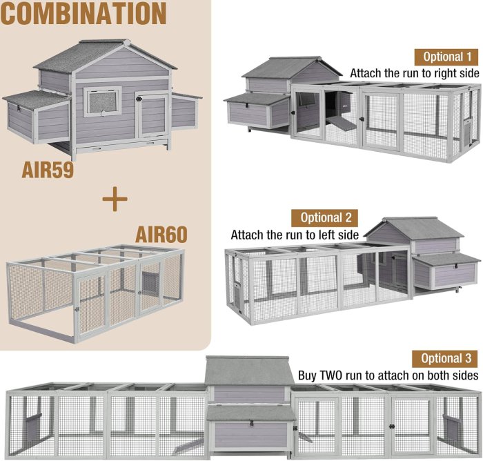 Chicken Coop Extension Chicken Run - Universal Design (image 4)