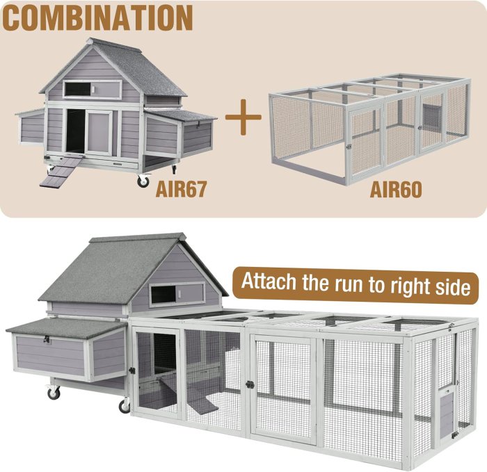 Chicken Coop with Large Nesting Box (image 5)