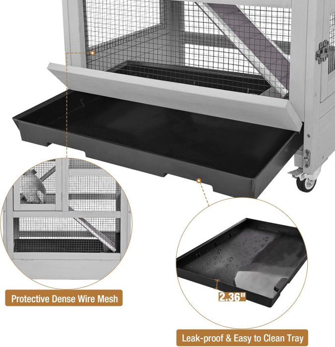Critter Cage with Feeder (5 Levels) (image 3)
