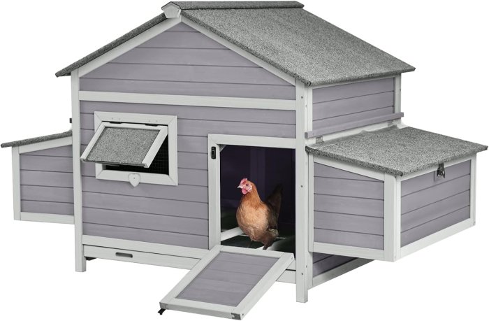 Gutinneen Poultry Cage with Nesting Boxes